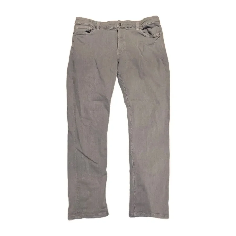 Peter Millar Crown Crafted Denim Jeans Mens Size 40 x 34 Fairfield Ivory Grey